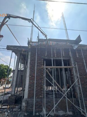 [Đang thi công] Nhà 2 Tầng Độc Đáo Phong Cách Bắc Âu | Thiết Kế 130m2 - Ảnh 11