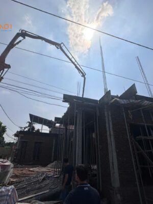 [Đang thi công] Nhà 2 Tầng Độc Đáo Phong Cách Bắc Âu | Thiết Kế 130m2 - Ảnh 12