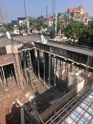 [Đang thi công] Nhà 2 Tầng Độc Đáo Phong Cách Bắc Âu | Thiết Kế 130m2 - Ảnh 15